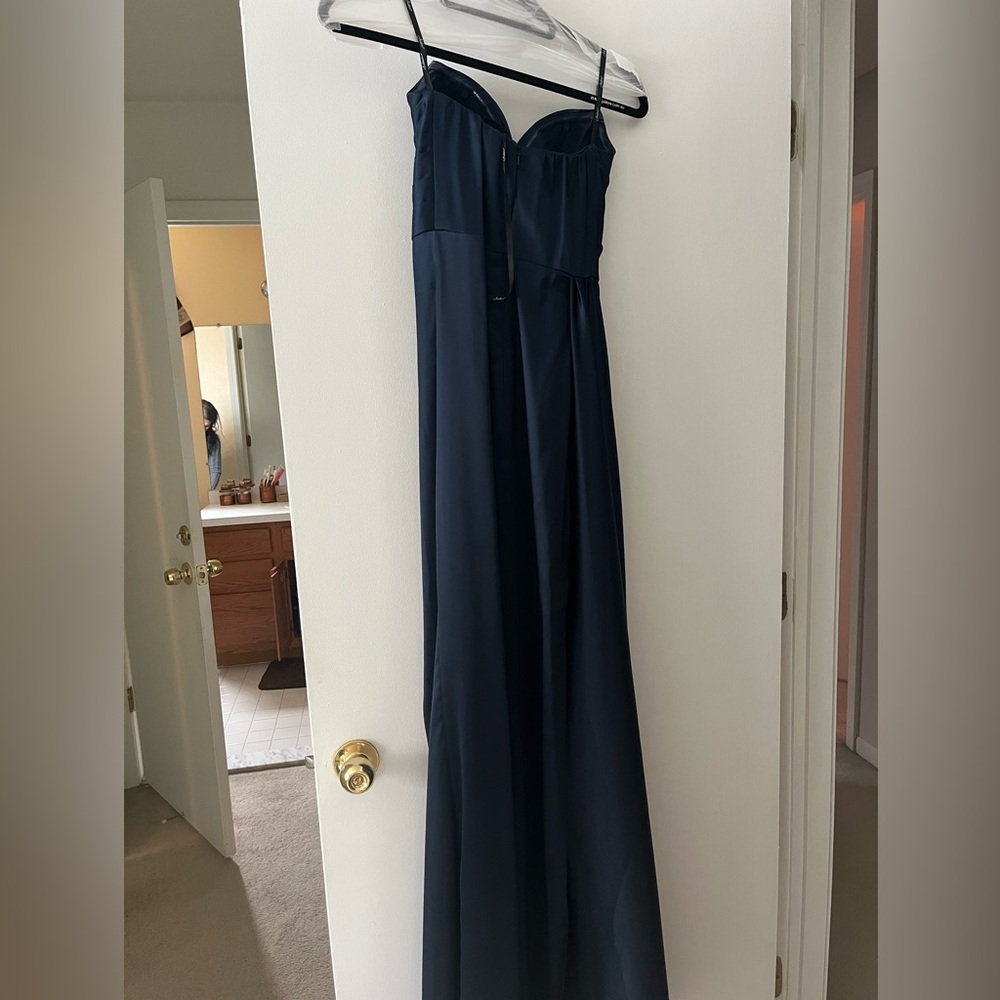 Jadore navy blue gown - Picture 6 of 11